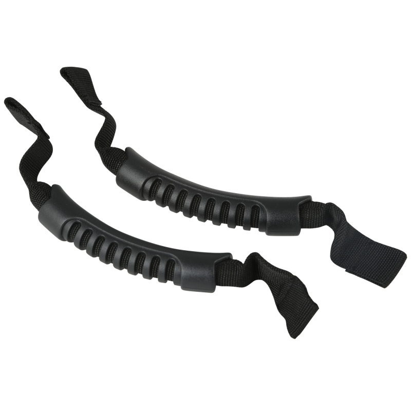 Jeep Gladiator Front Headrest Grab Handles - Rugged Ridge - Black - `20-`21